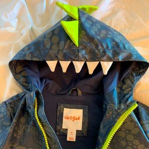 Cat & Jack Dino Rain Coat 3T